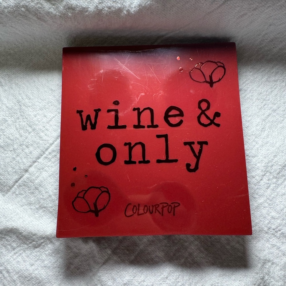 Colourpop wine & only palette